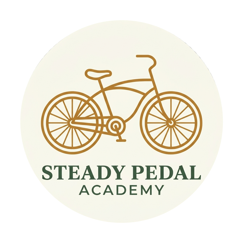 Steady Pedal Academy roundel logo